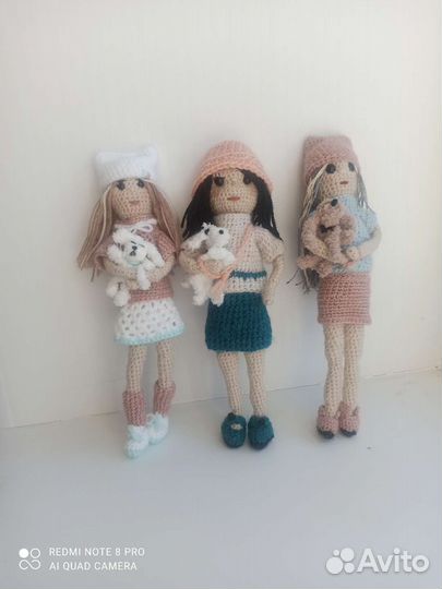 Интерьерные куклы ручной работы