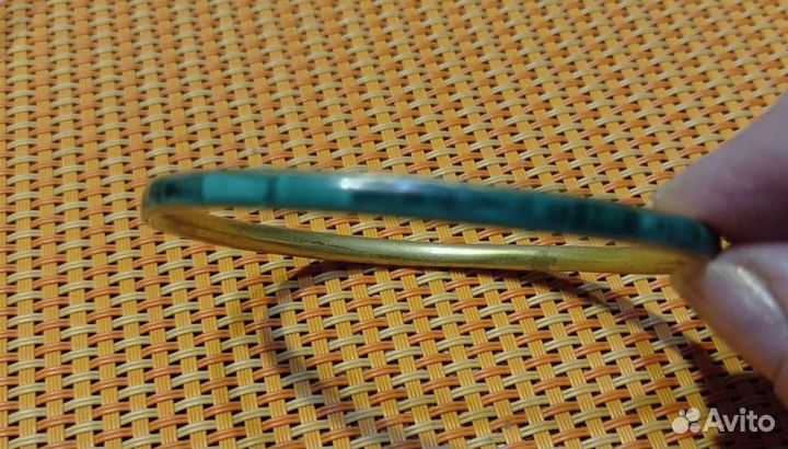 Малахитовые браслет и подвески