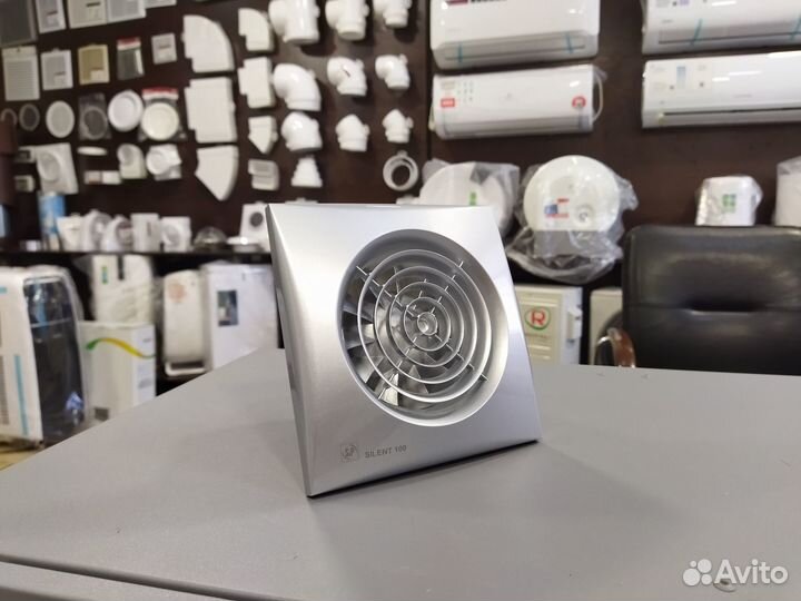 Вентилятор вытяжной Soler Palau Silent100cz Silver