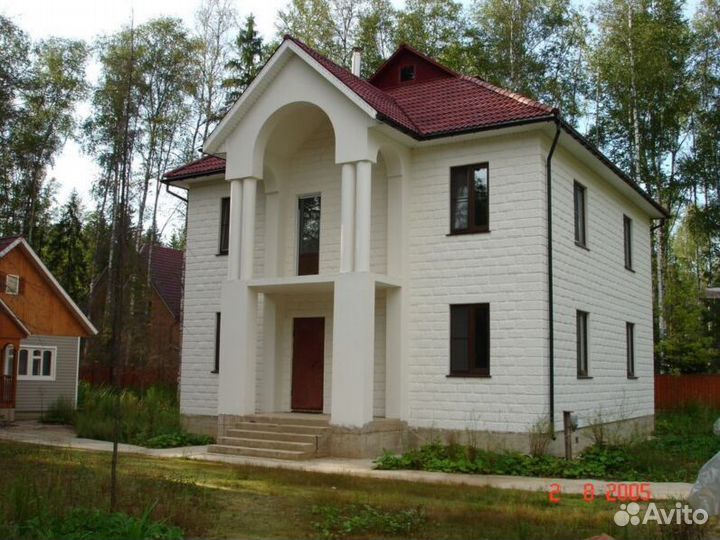 Теплоблок с фасадом и утеплением. Расчёт