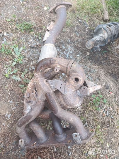 Mazda 6 gj 2.5 выпускной коллектор пустой