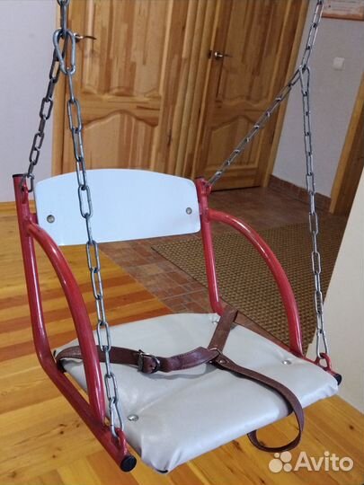 Качели детские подвесные на цепях