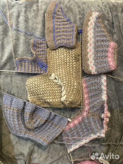 Следки вязаные ручной работы