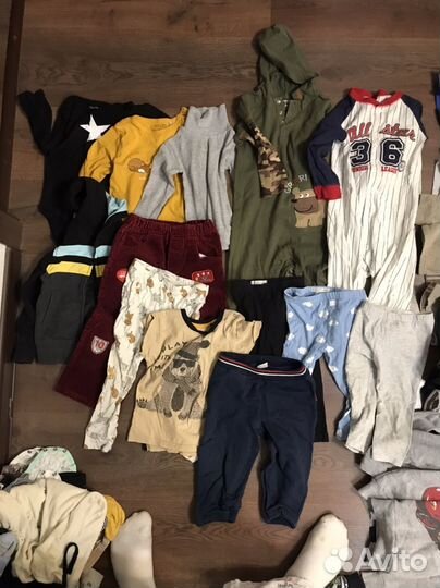 2 пакета вещей от 74 до 98