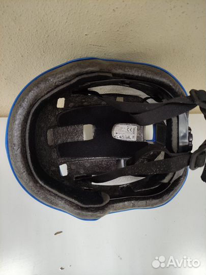 Шлем детский для роликов Oxelo Blue S 52-54 см