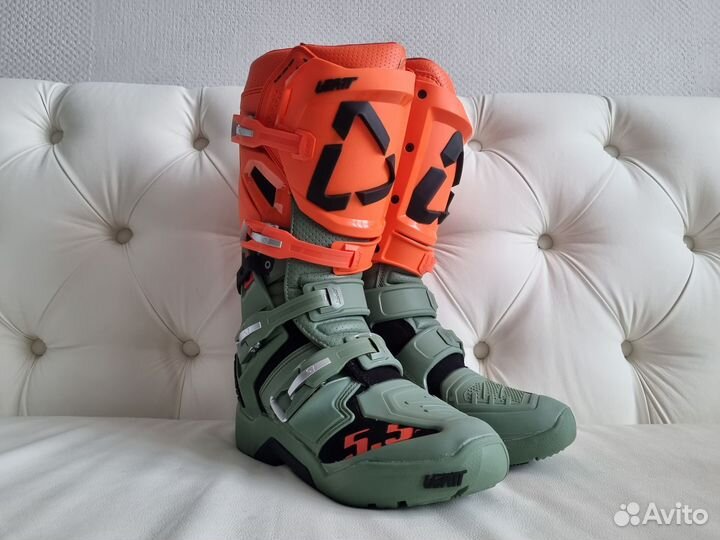 Мотоботы leatt boot 5.5 flexlock enduro cactus V22