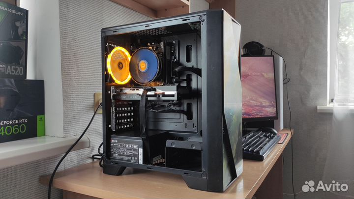 Игровой пк RTX 4060, Ryzen