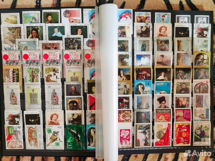 Альбом с марками мира