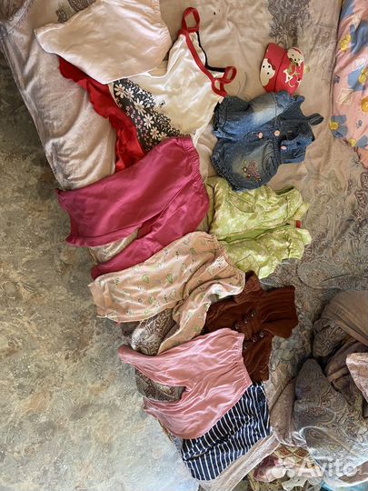 Пакет вещей на девочку на годик