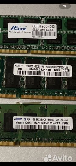 Оперативная память ddr 1, ddr 2, ddr 3, ddr 4