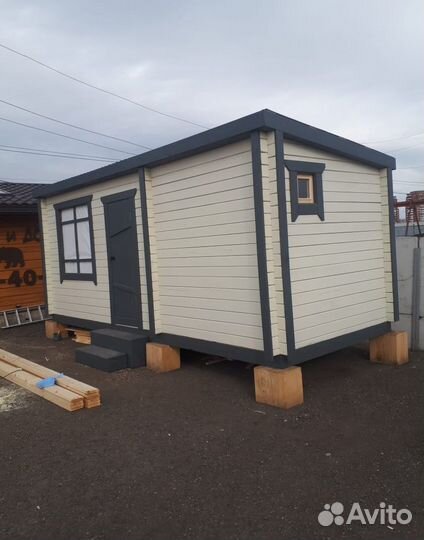 Баня из бруса под ключ 4 * 2,4