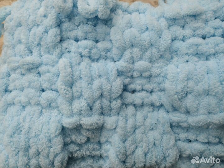 Плед вязаный