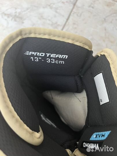 Краги хоккейные bauer cus ds 4-roll team pro - sr