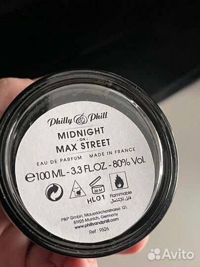 Philly&phill midnight on max street парфюм