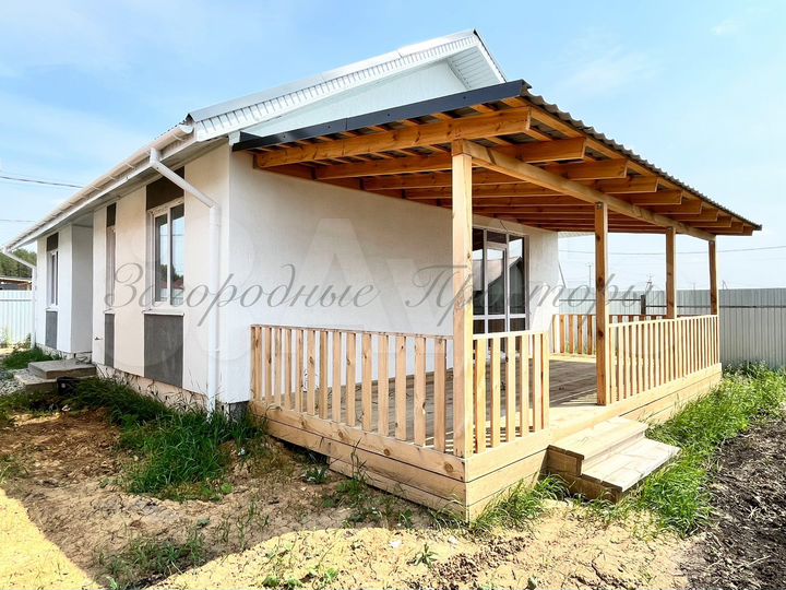 Коттедж 95,6 м² на участке 6,7 сот.