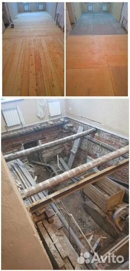 Ремонт деревянных полов