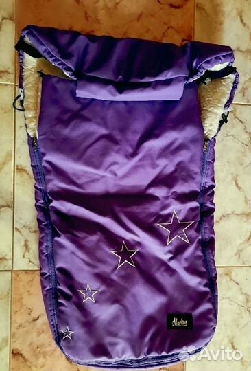 Зимний конверт в коляску