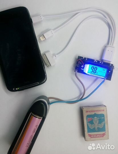 Переносная зарядка USB 5V 1A и 2.1A Power Bank