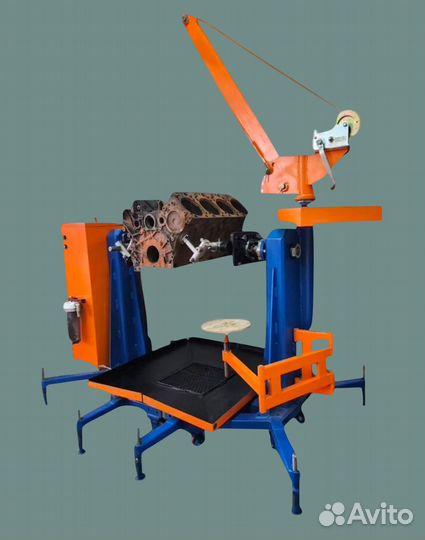 Кантователь двигателя