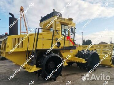 Стекло для мусорного уплотнителя Bomag DC 722 RB с