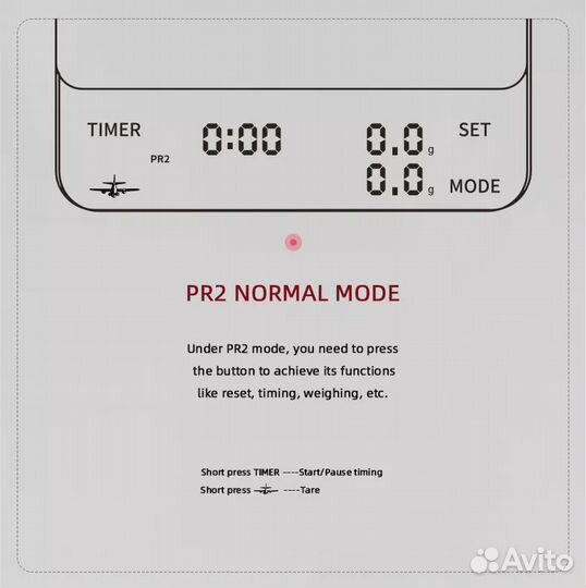 Умные Весы для кофе MHW-3Bomber Black Box Scale