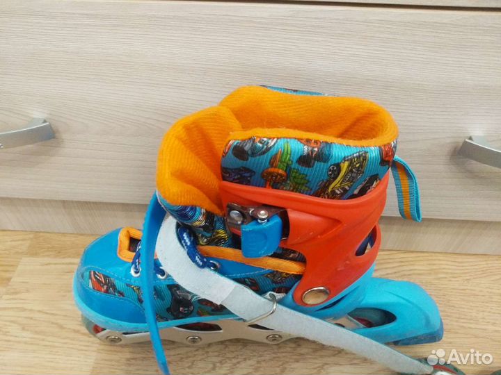 Роликовые коньки детские раздвижные