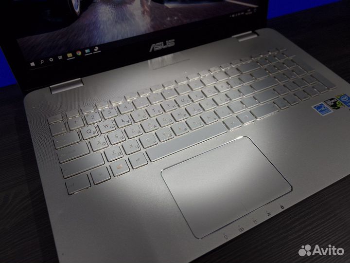 Игровой ноутбук i7 GTX850 IPS метал подсветка