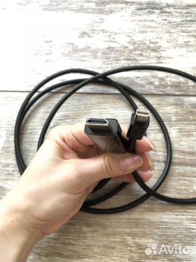 Кабель Mini DisplayPort hdmi vcom 1.8м FullHD 60hz