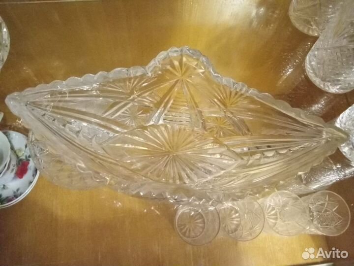 Салатницы/конфетницы хрусталь