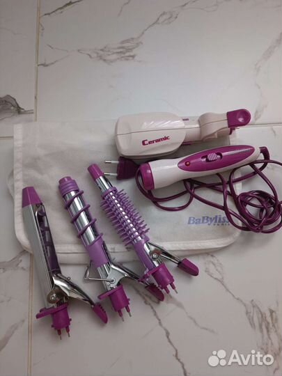 Стайлер babyliss для волос с насадками