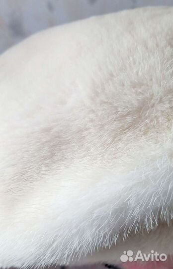 Кепочка из стриженной норки мягкая