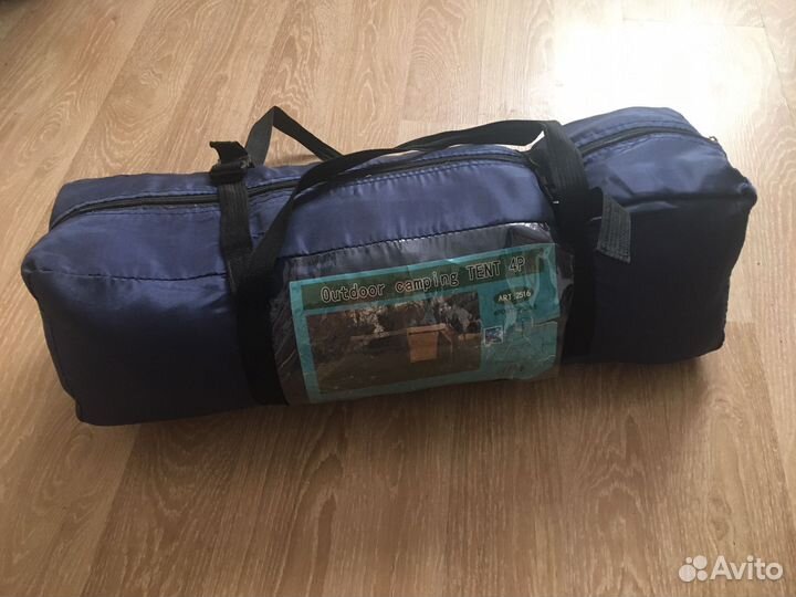 Палатка туристическая 4 местная с тамбуром