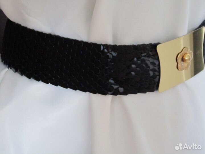 Пояса: цепочка, чешуйки, вышивка, завязки