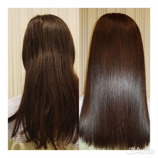 Кератиновое выпрямление