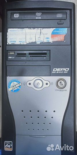 Рабочий пк без hdd
