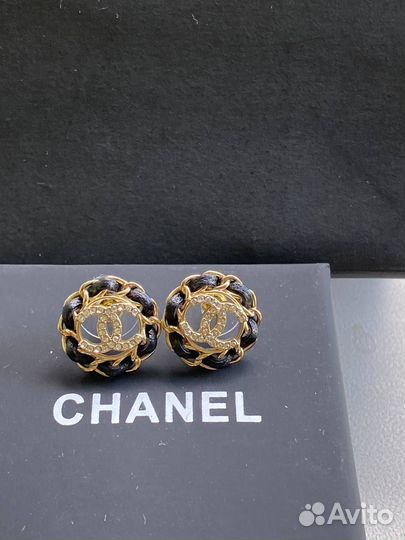 Серьги Chanel оригинал