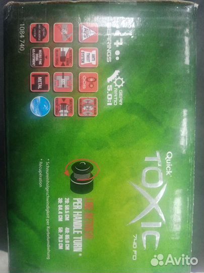 Катушка DAM Quick Toxic 740 FD