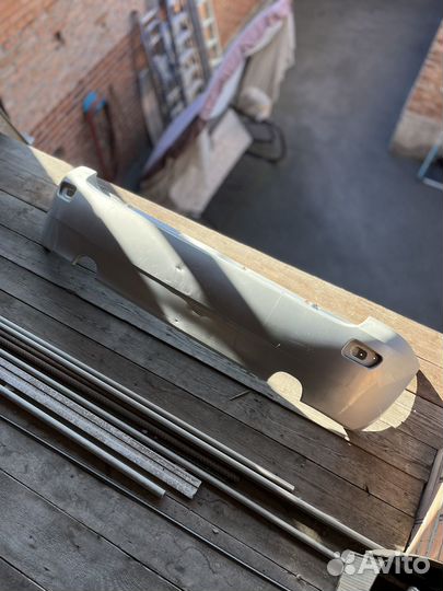 Бампер задний калина 1 хэтчбек