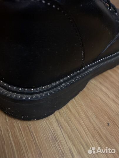 Сапоги женские зимние 37р натуральная кожа