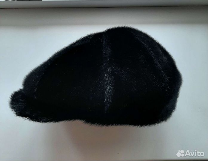 Мужская меховая кепка из нерпы