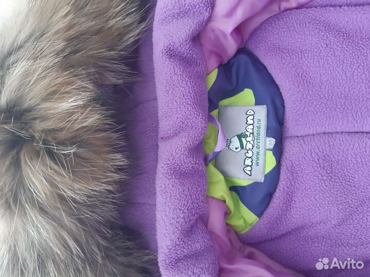 Зимний комбинезон для девочки