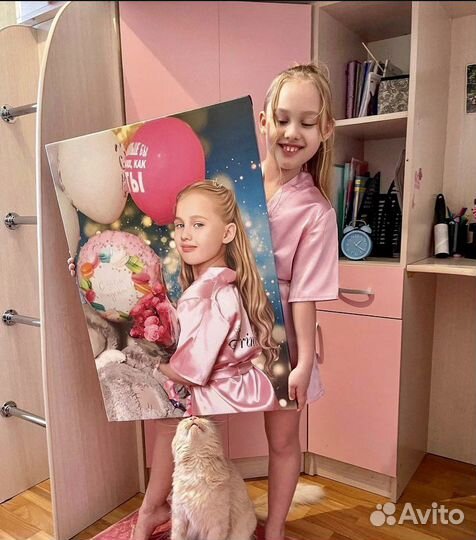 Портрет на холсте по фото