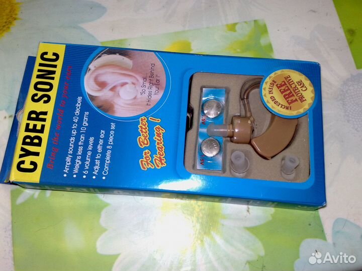 Слуховой аппарат новый