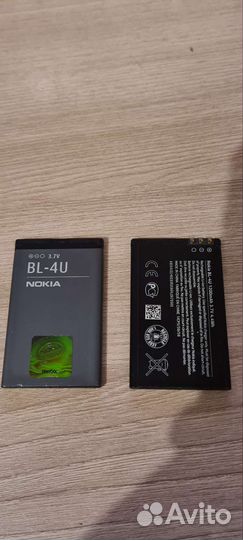 Аккумуляторы для Nokia BL-4U новые