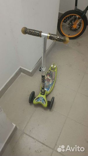 Самокат детский трехколесный