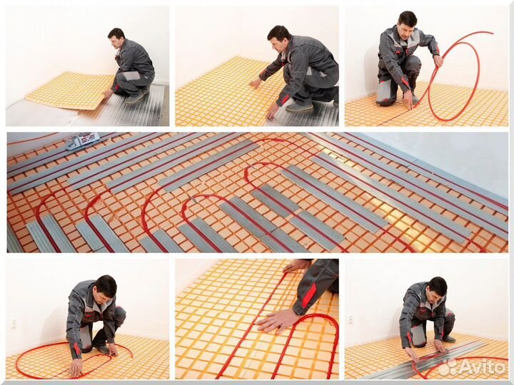 Мат для укладки теплого пола