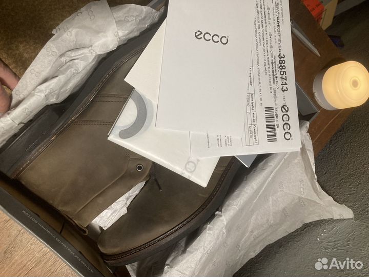 Ботинки мужские ессо