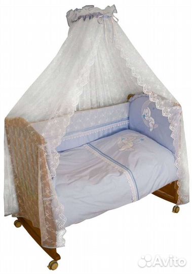 Набор 7 предметов в кроватку