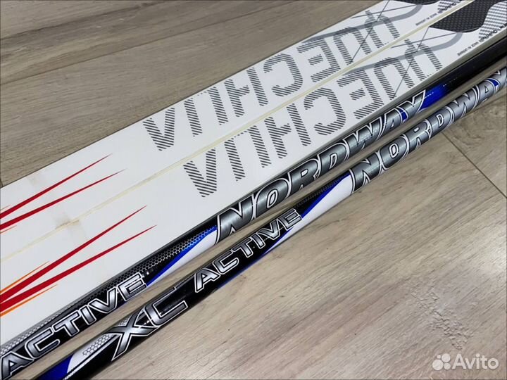 Лыжи беговые classic 50 Quechua 202см с ботинками