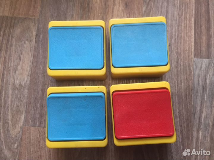 Розетки и выключатели СССР цветные ретро